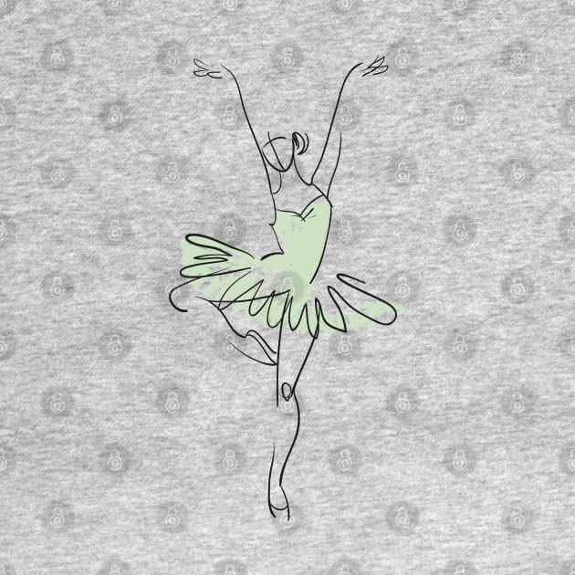 Ballerina Dancer by Mako Design 